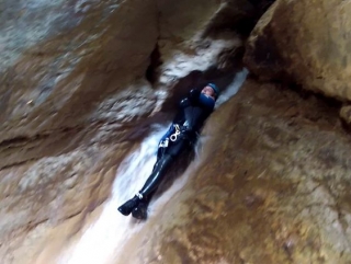  Rutschen in der Schlucht 